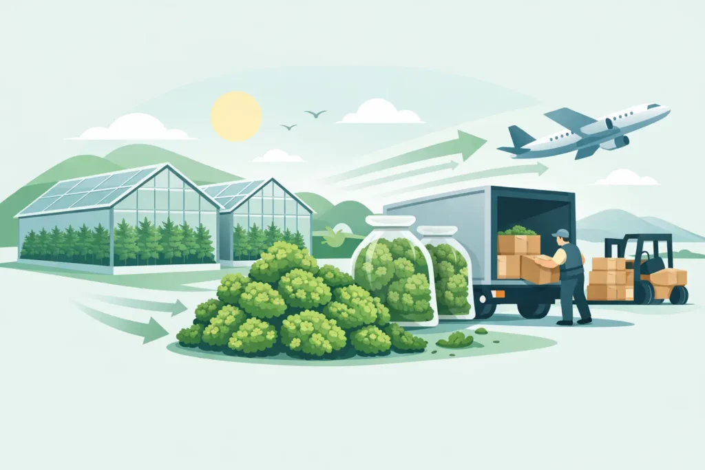 Greenhouse THCA Flower Bulk That Moves Fast