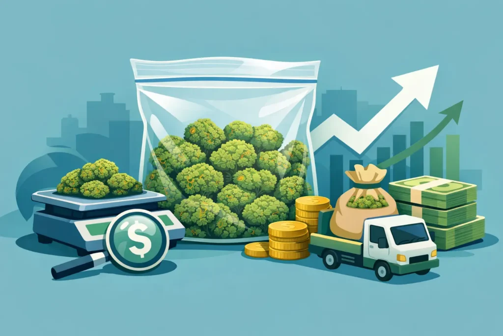 Cheap Pounds of THCa Flower That Still Move