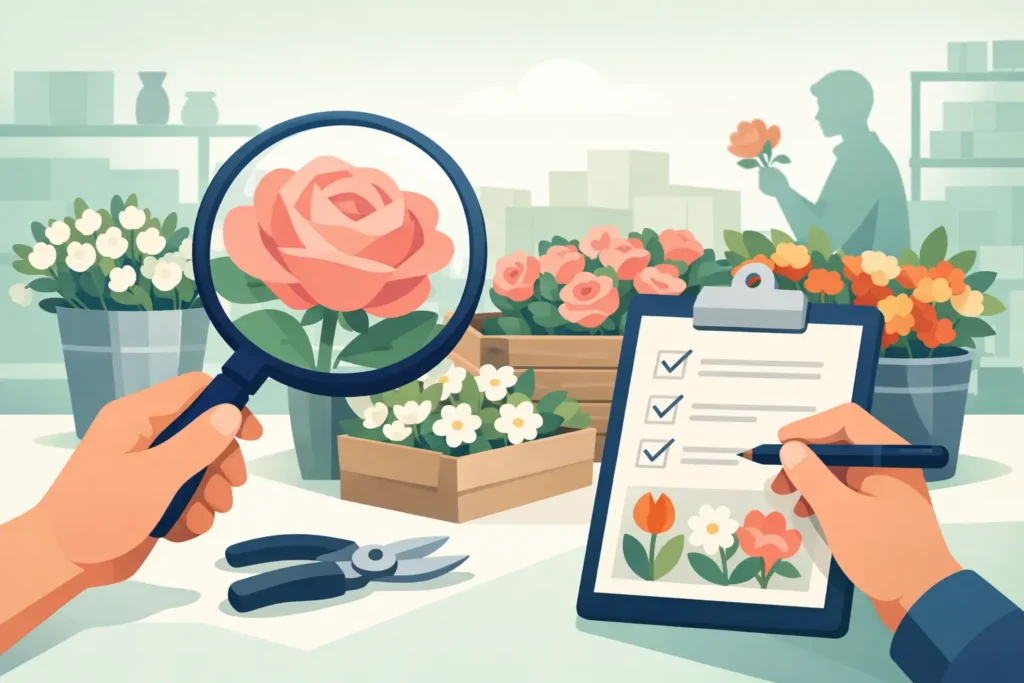 How to Evaluate Wholesale Flower Quality