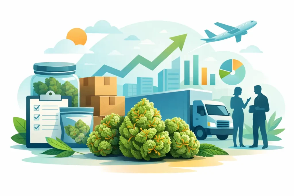 Hybrid THCA Flower Wholesale That Moves