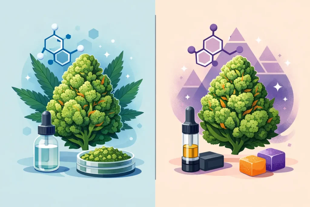 THCa Flower vs Delta 8 Flower